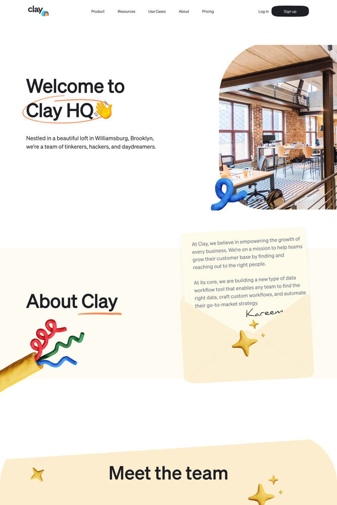 Clay Careers screenshot