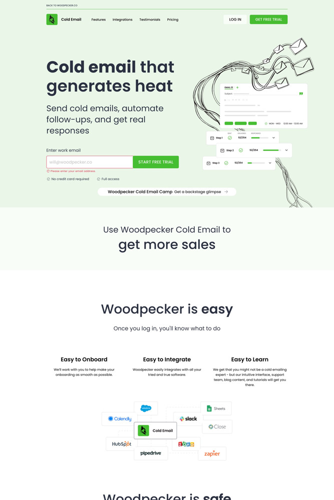 Woodpecker Product screenshot